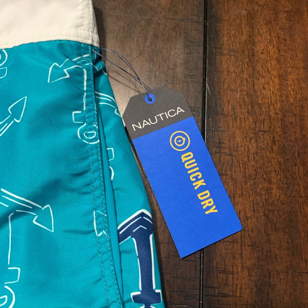 Nautica Men's AnchorPrint Half Elastic Swim  XXL - Picture 3 of 8